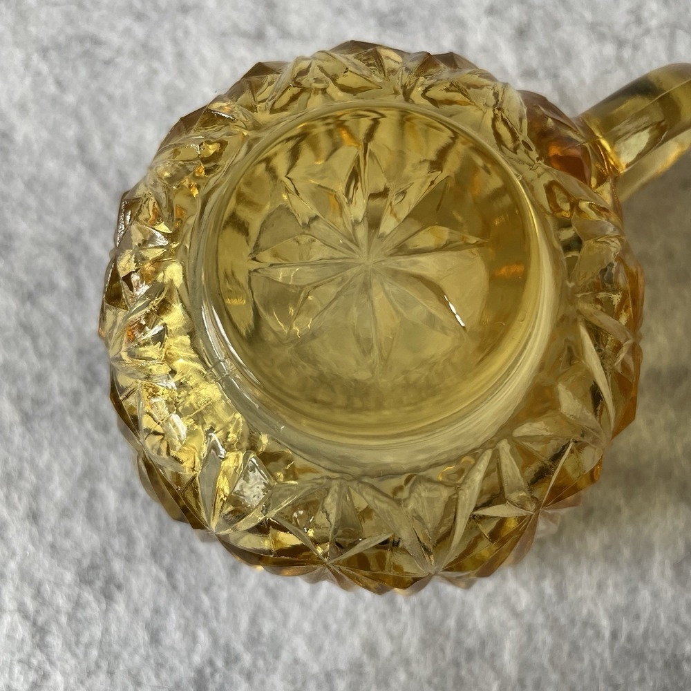 Hazel Atlas Williamsport Gold Glass Punch Bowl Set w/ Cups, 26 Piece Service - Picture 8 of 12